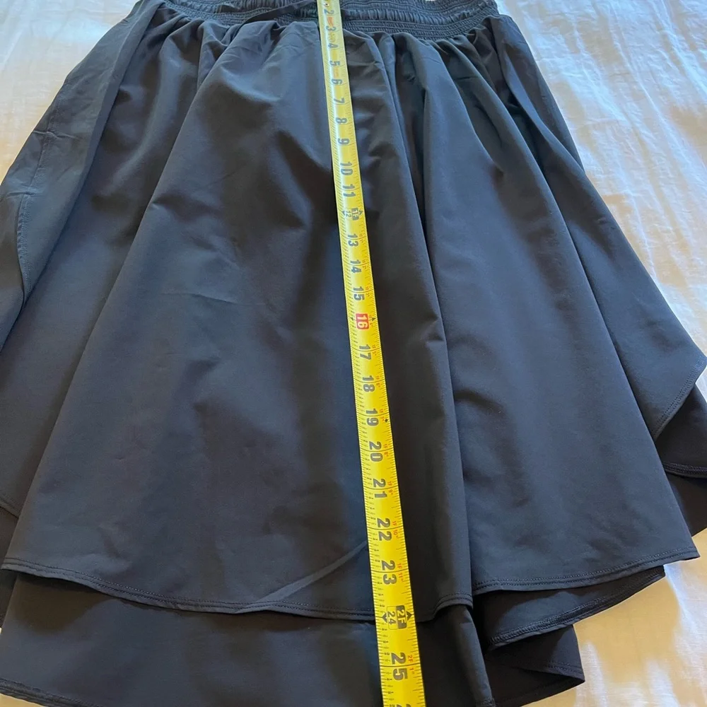 lululemon Black A-Line Drawstring Skirt - Picture 5 of 6